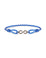 Bond Bracelet Matte - Blue - KAREN WAZEN