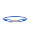 Bond Bracelet Matte - Blue - KAREN WAZEN