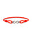 Bond Bracelet Matte - Red - KAREN WAZEN