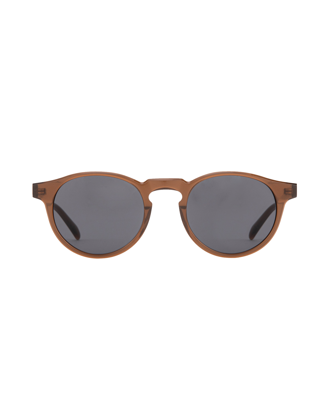 Matt - Clear Brown Sunglasses