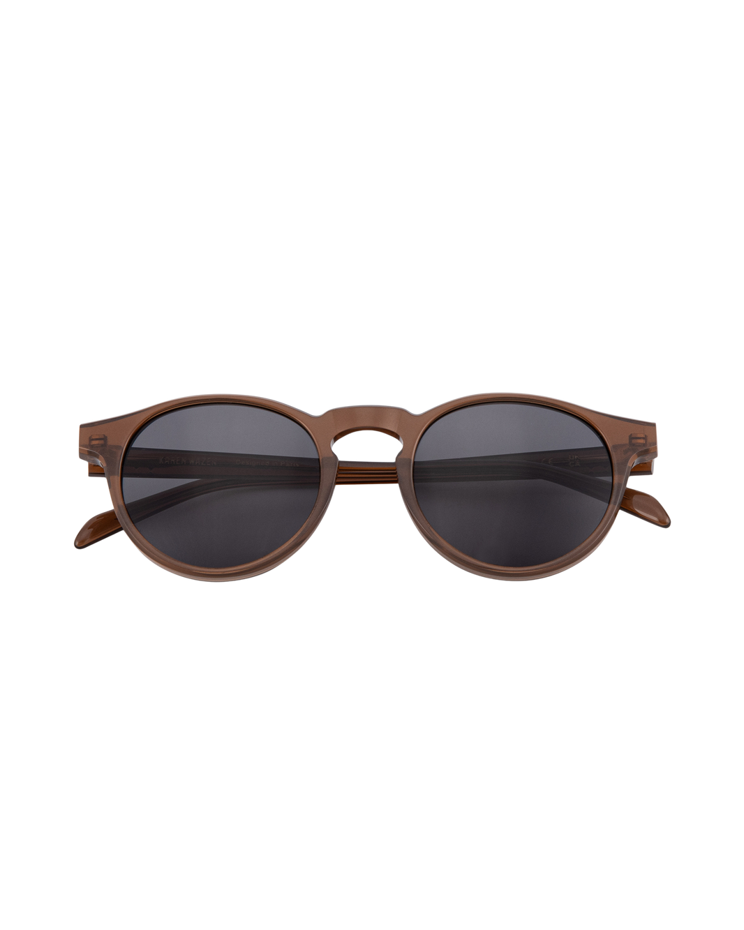 Matt - Clear Brown Sunglasses
