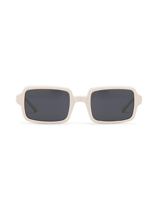 Mia - Cream in Black - Sunglasses