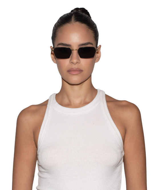 Alex - Gold Sunglasses