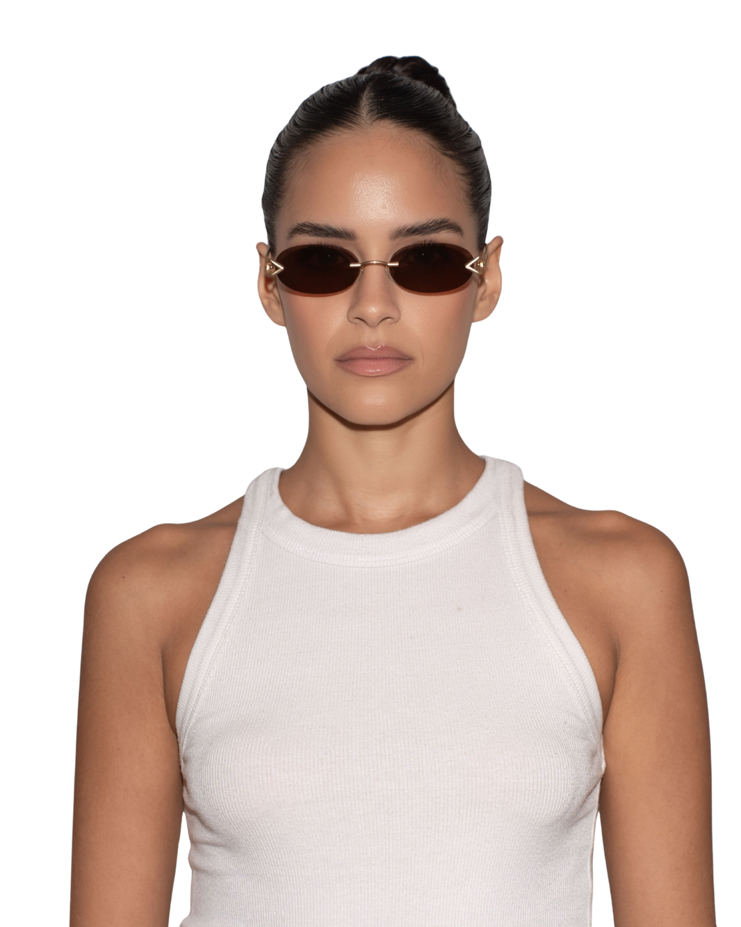 Cleo - Brown Sunglasses