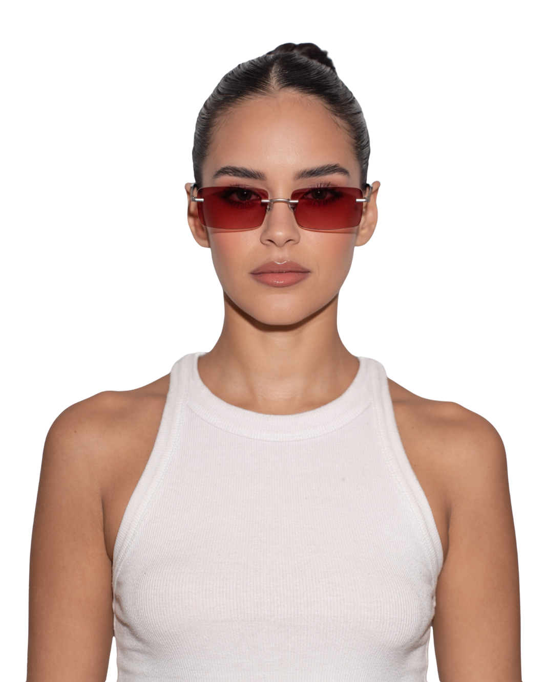 Layla - Red Ombre Sunglasses