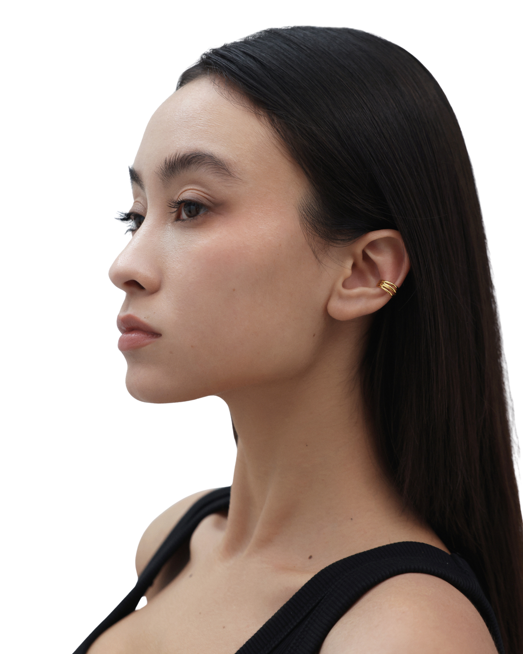 Muse Cuff Earrings - Gold