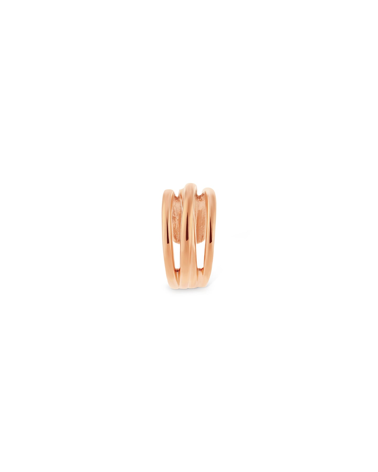 Muse Cuff Earrings - Rose Gold