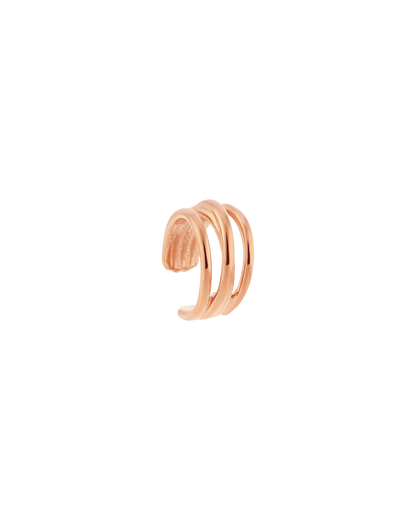 Muse Cuff Earrings - Rose Gold