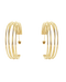 Muse Hoop (L) Earrings - Gold
