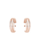 Muse Hoop (L) Earrings - Rose Gold