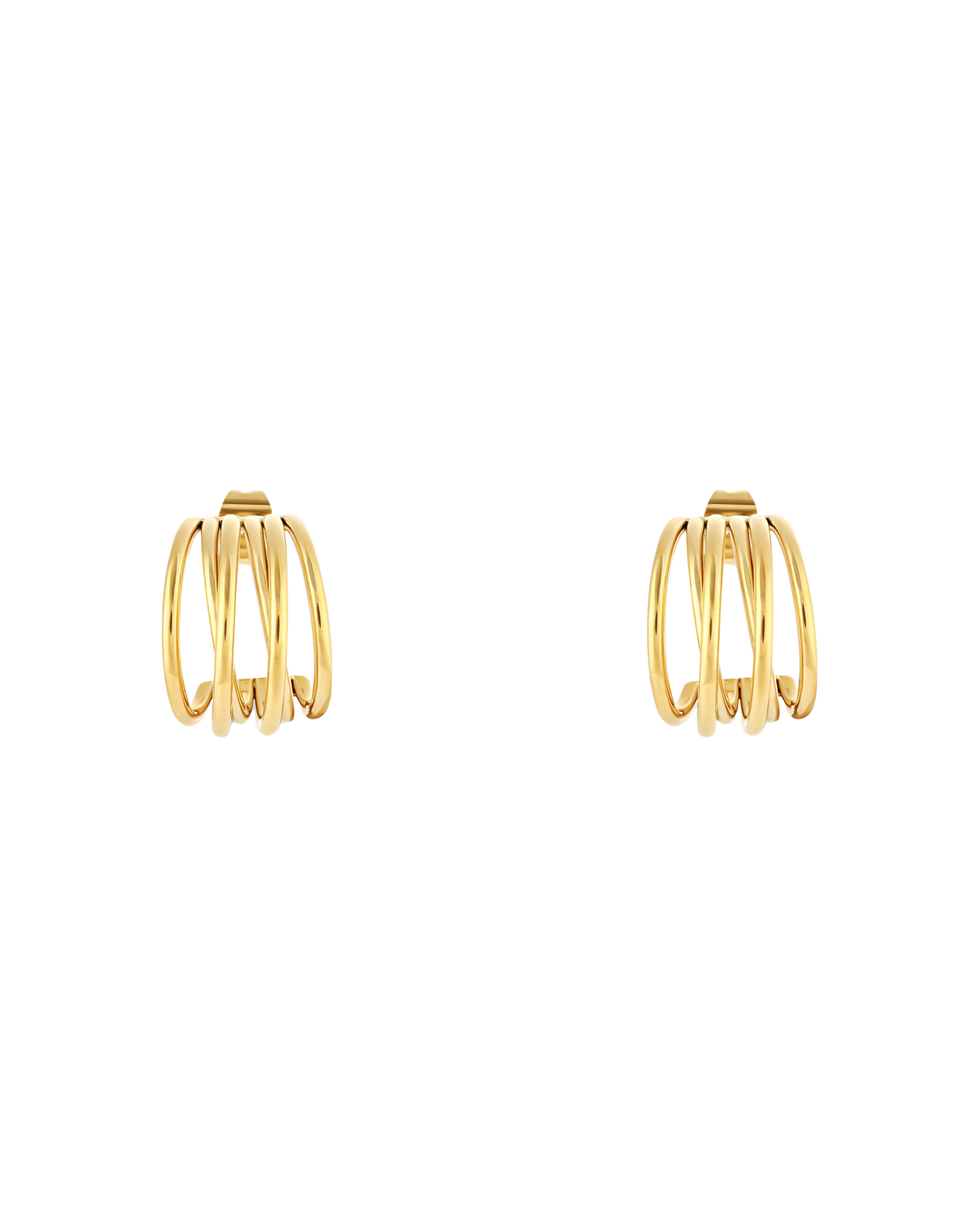 Muse Hoop (S) - Gold Earrings - Image 1