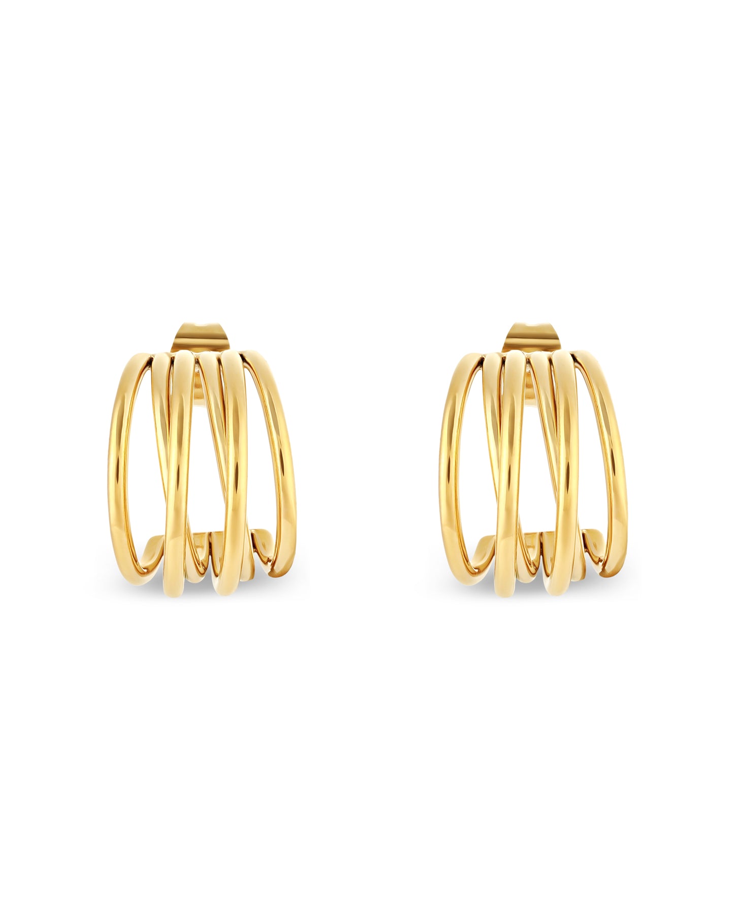 Muse Hoop (S) Earrings - Gold