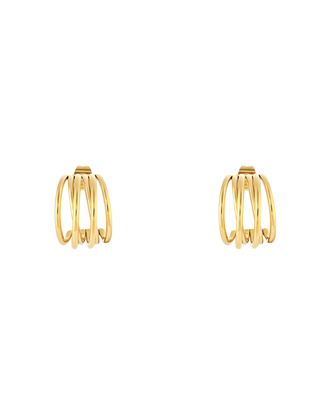 Muse Hoop (S) Earrings - Gold