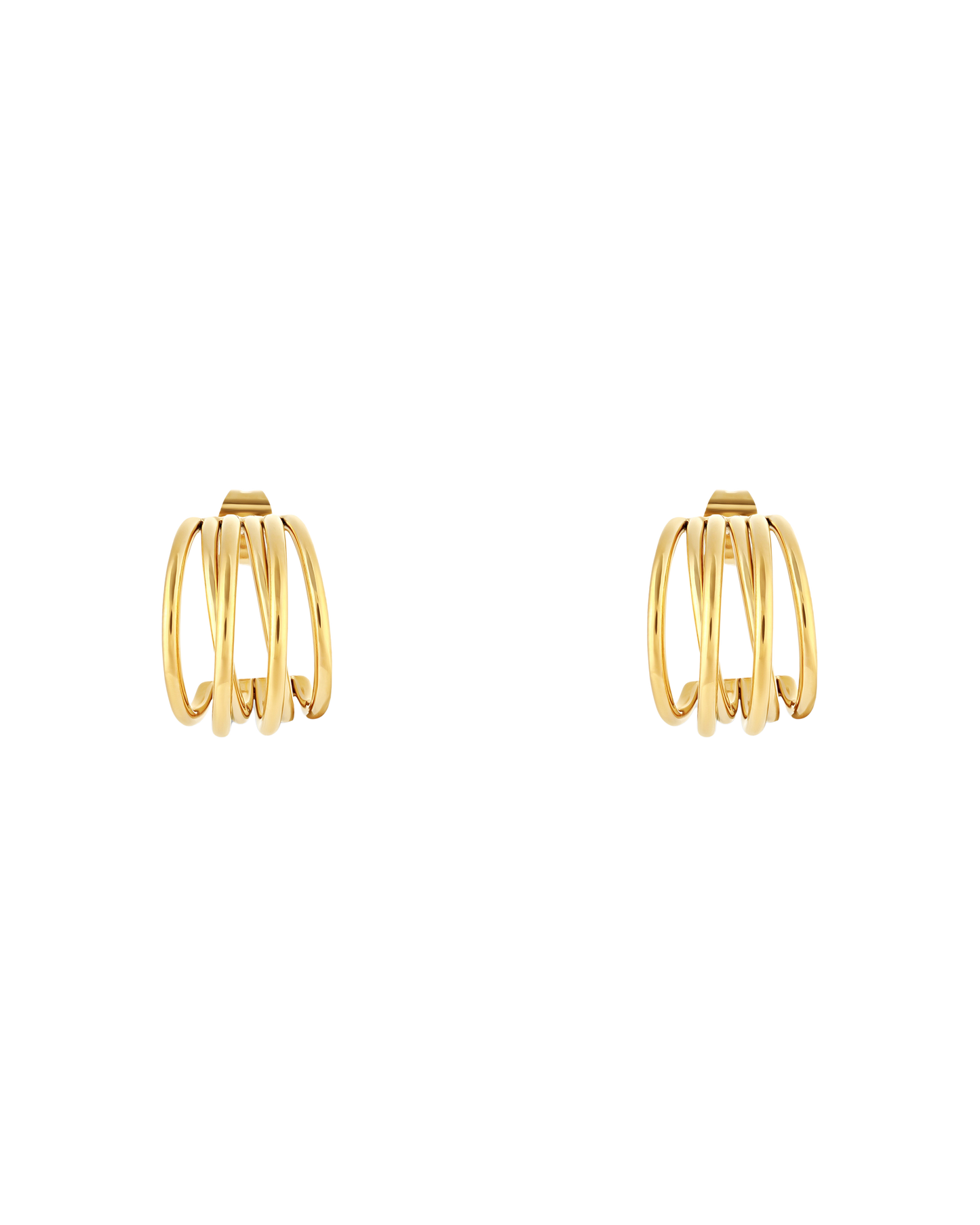 Muse Hoop (S) Earrings - Gold