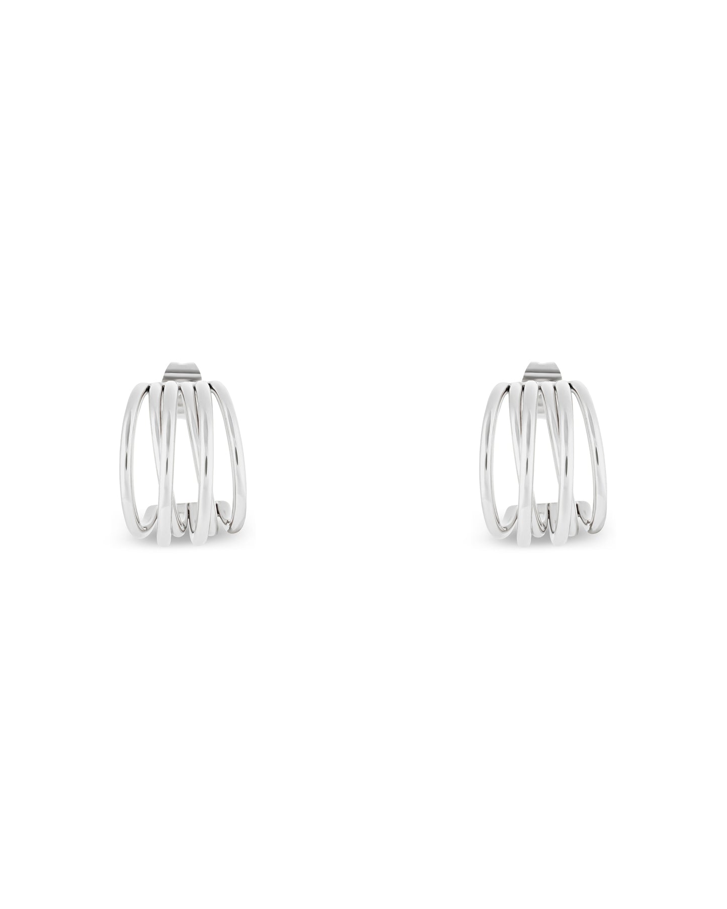 Muse Hoop (S) Earrings - Silver