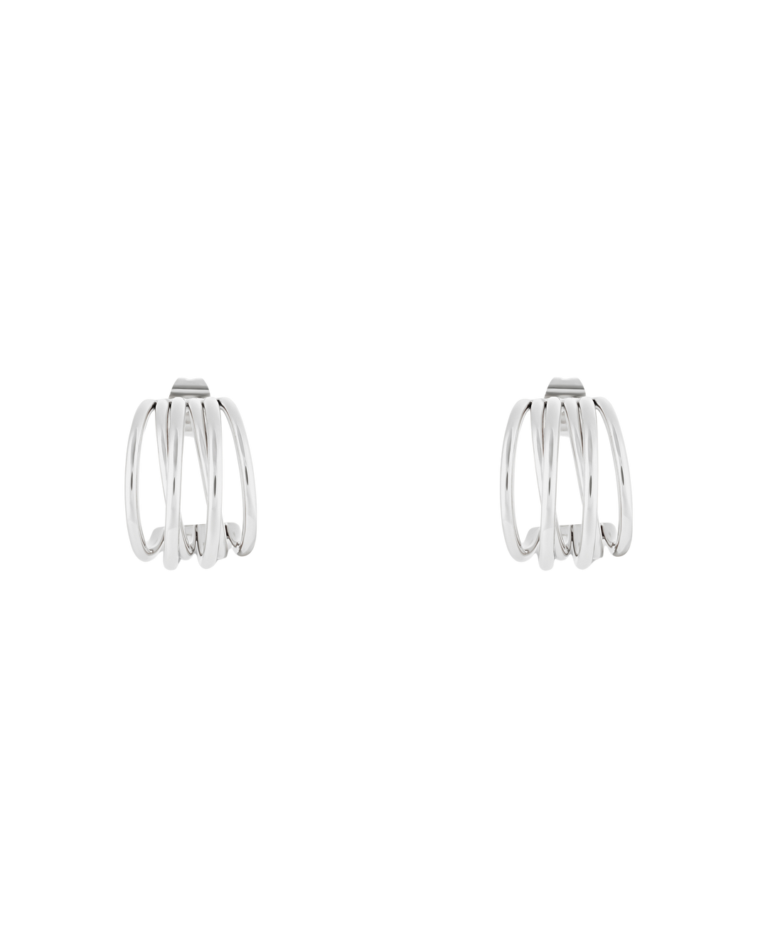 Muse Hoop (S) Earrings - Silver
