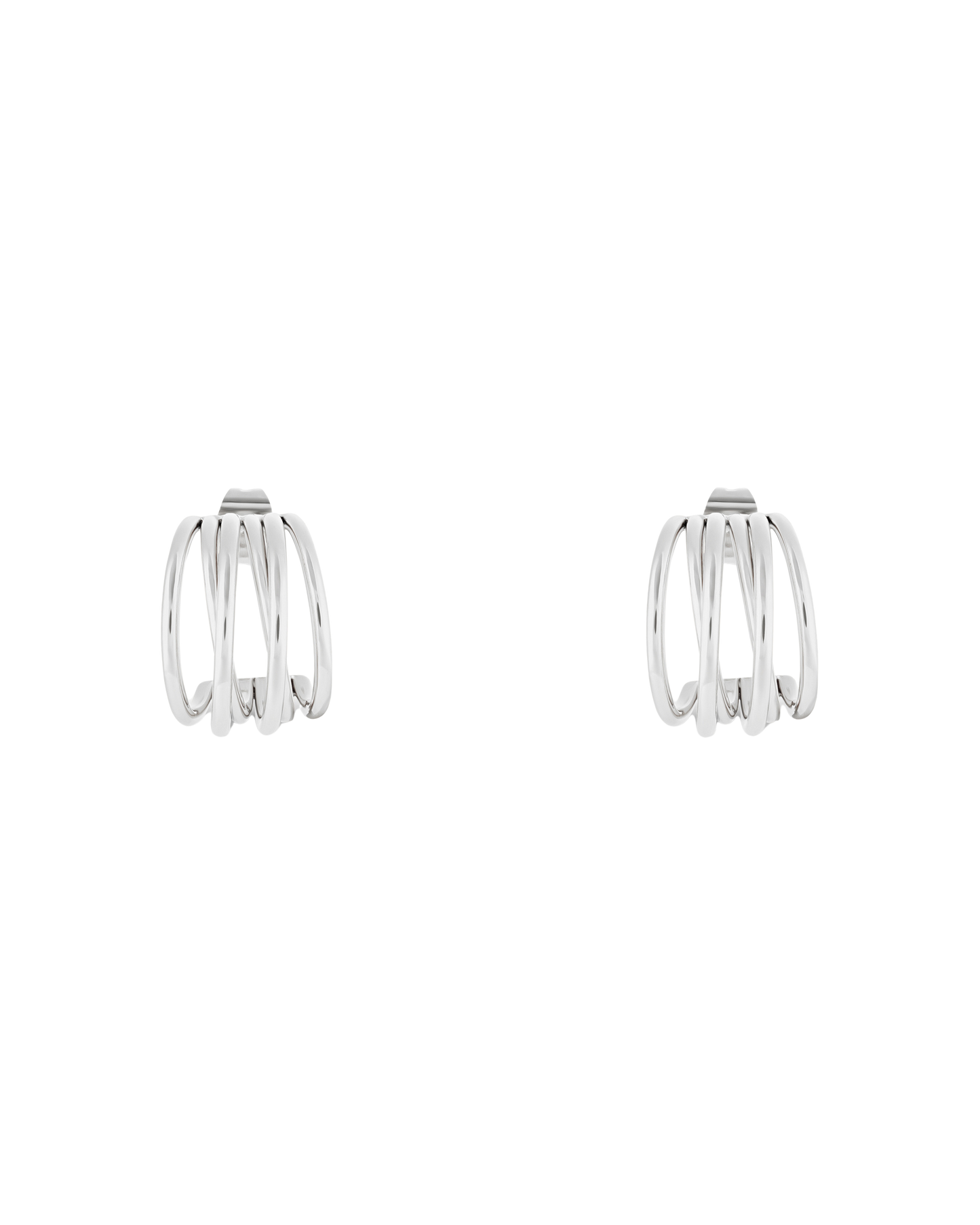 Muse Hoop (S) Earrings - Silver