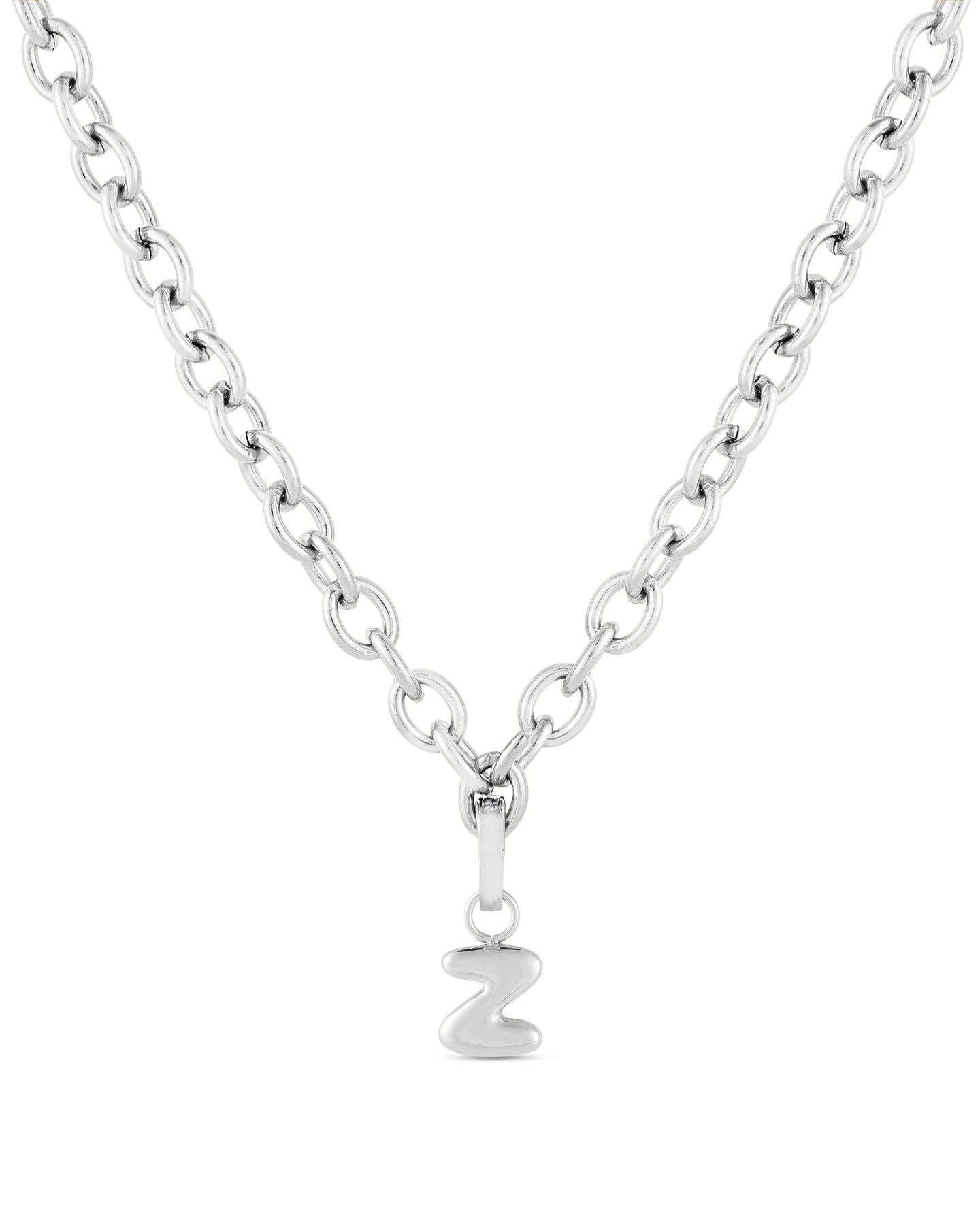 Love Letter Charm Z - Silver