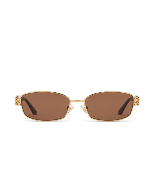 Nat - Brown Sunglasses