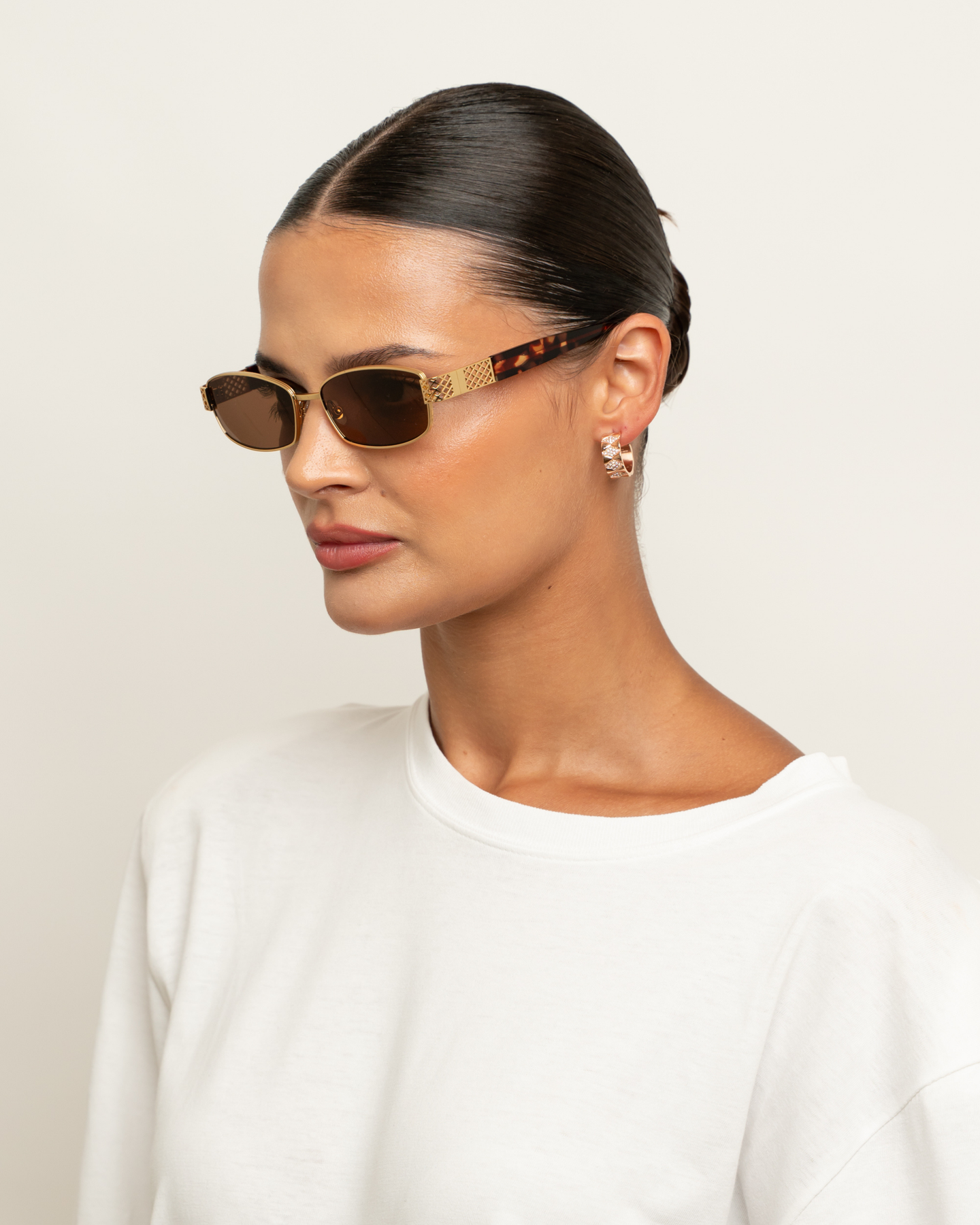 Nat - Brown Sunglasses