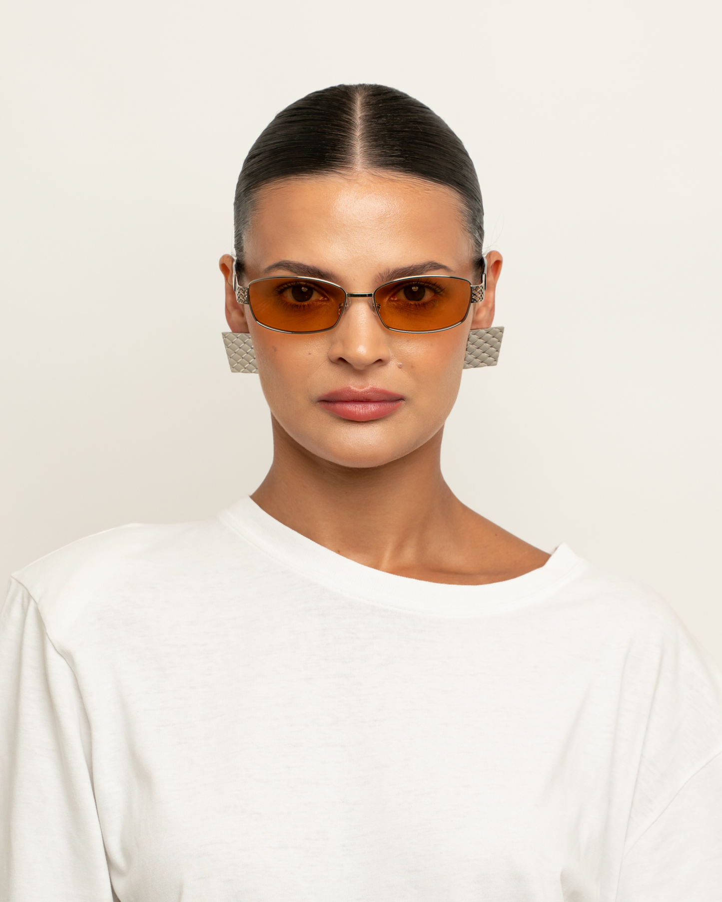 Nat - Orange Sunglasses