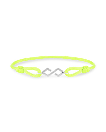 Bond Bracelet Silver - Yellow - KAREN WAZEN