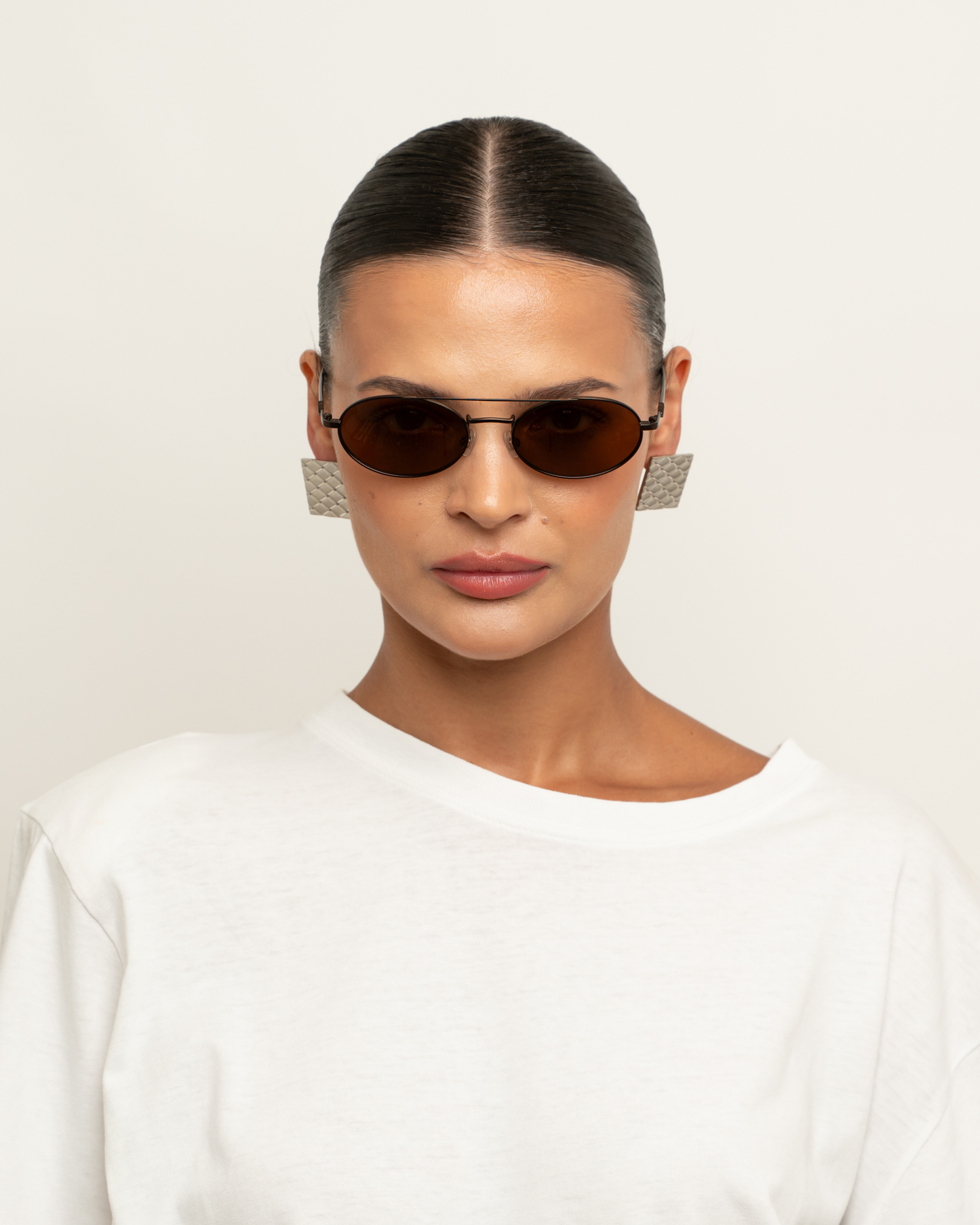 Noa - Amber Brown Sunglasses