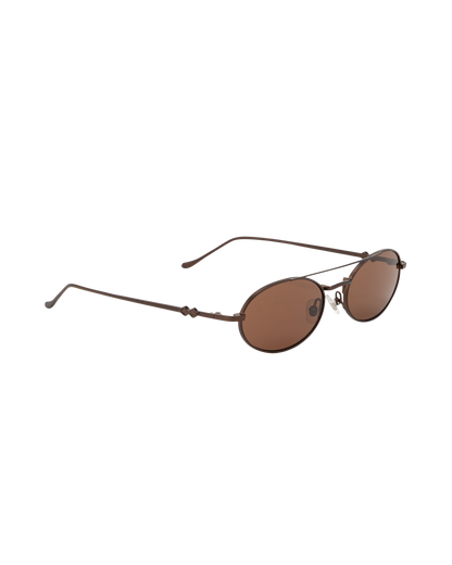 Noa - Amber Brown Sunglasses