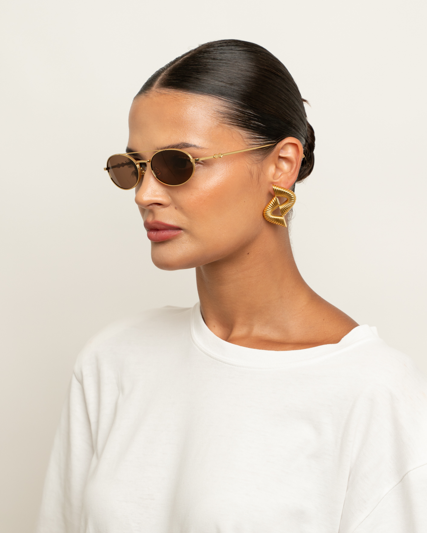 Noa - Brown Sunglasses