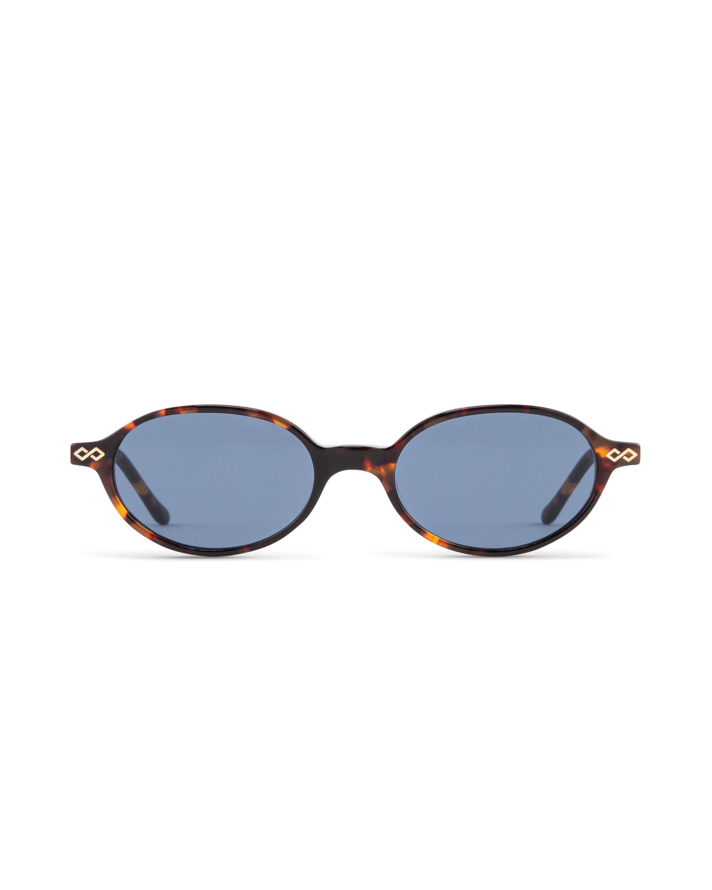 Noor - Blue on Tortoise Sunglasses