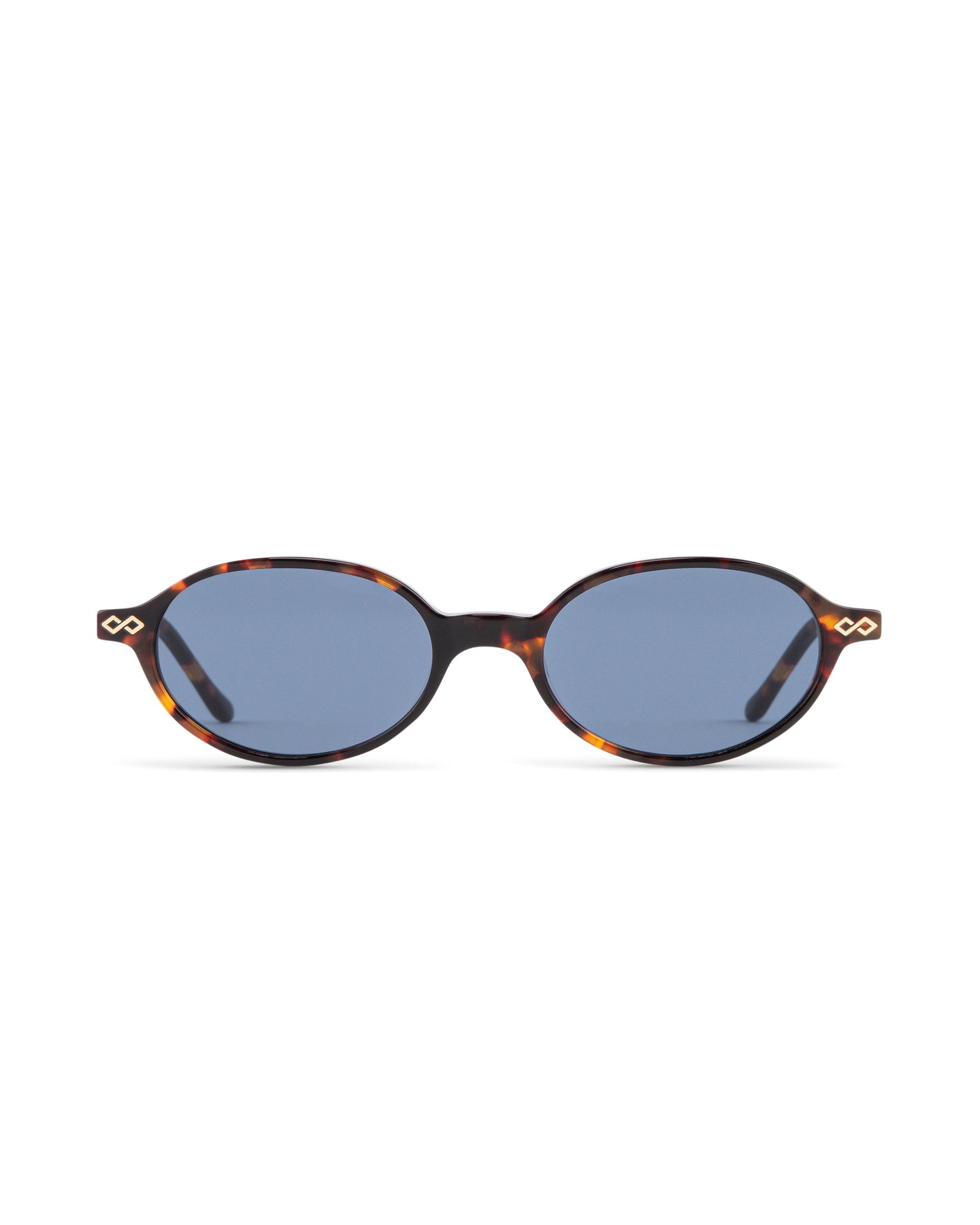 Noor - Blue on Tortoise Sunglasses