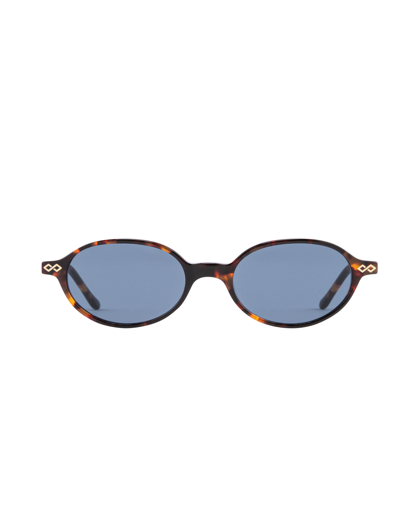 Noor - Blue on Tortoise Sunglasses