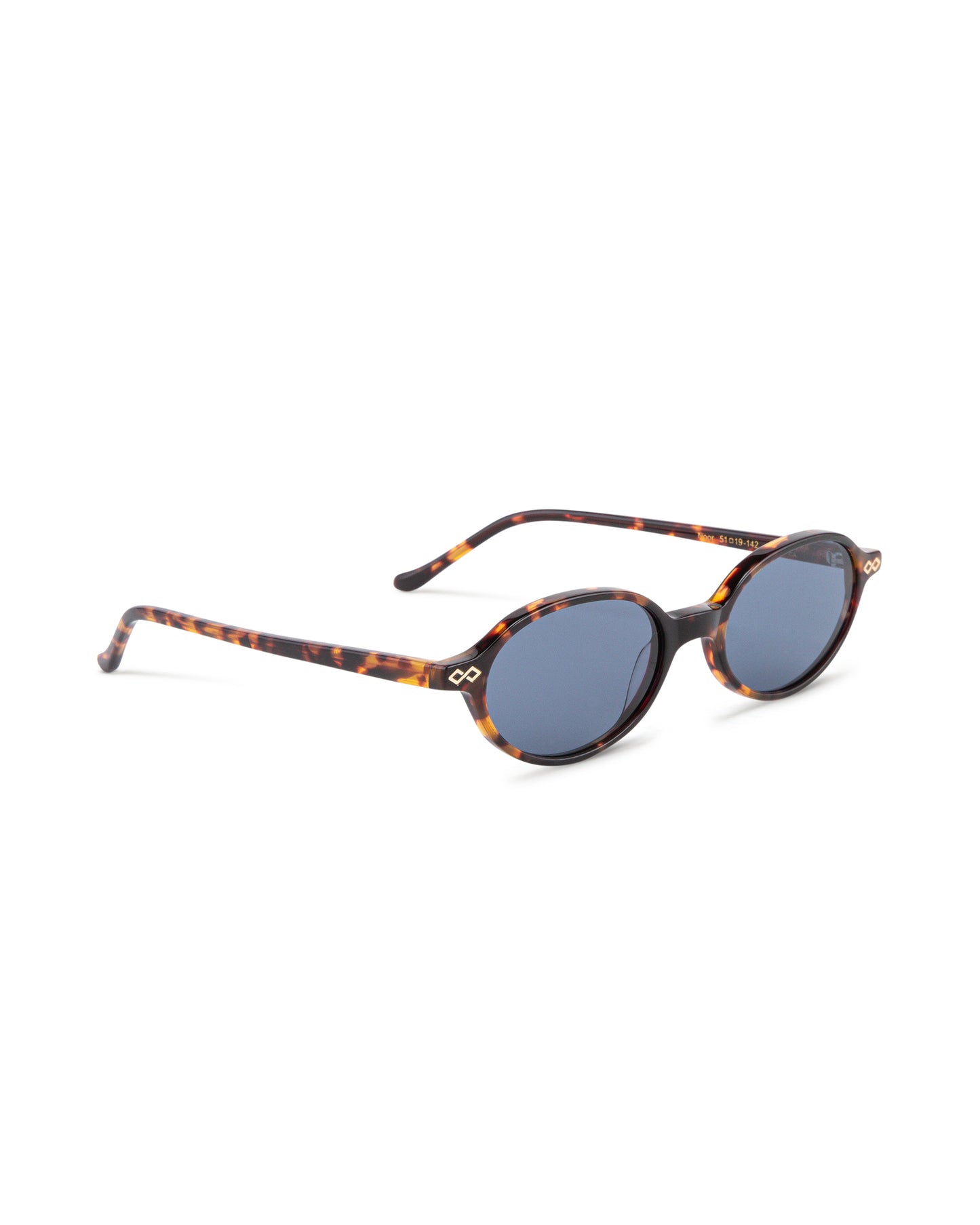 Noor - Blue on Tortoise Sunglasses