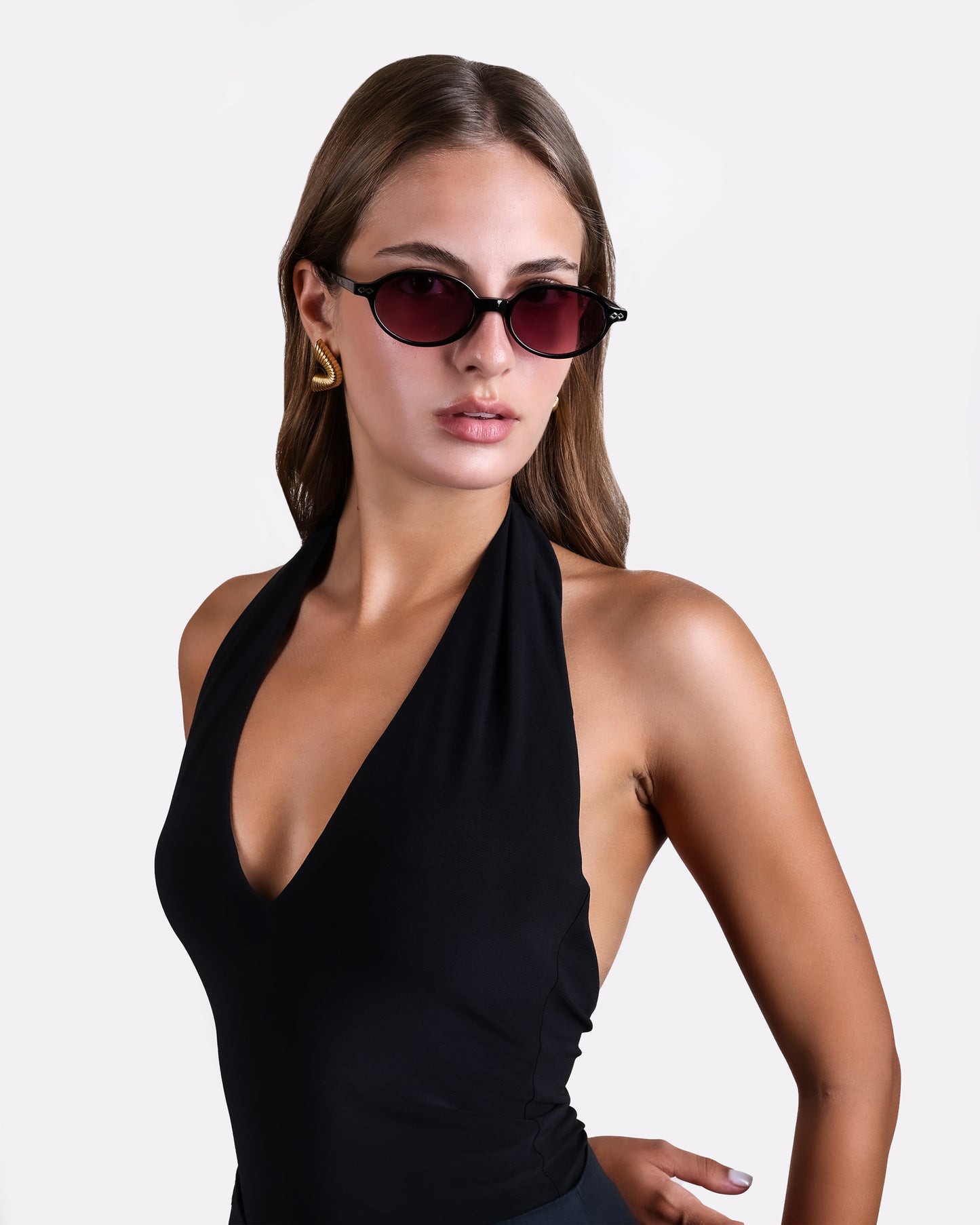 Noor - Plum Sunglasses