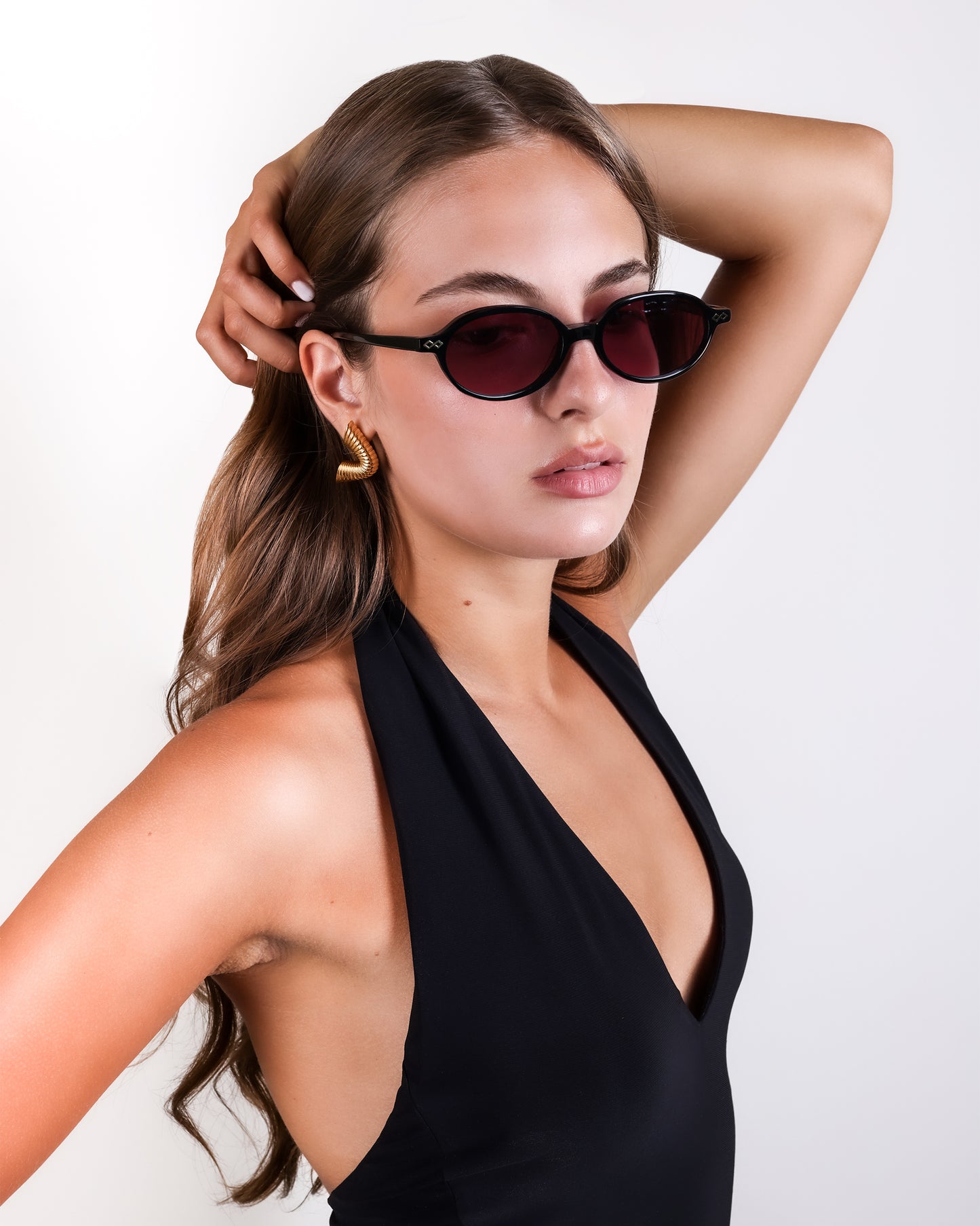 Noor - Plum Sunglasses