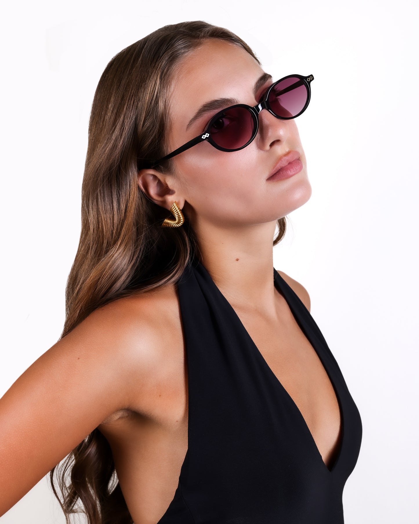 Noor - Plum Sunglasses