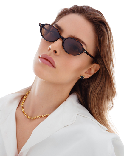 نور - نظارة شمسية بتصميم صدفة السلحفاة