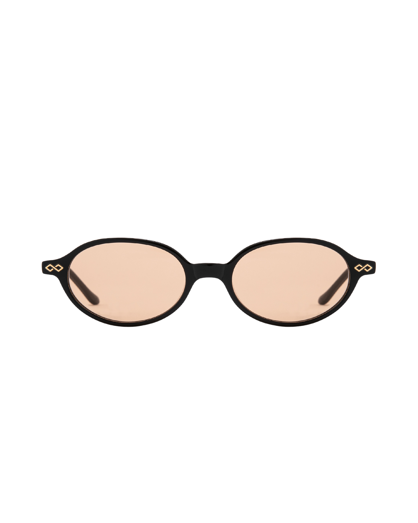 نور - نظارة شمسية برتقالية على سوداء