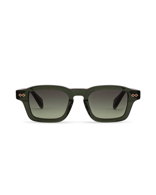 Nora - Olive - Sunglasses - KAREN WAZEN