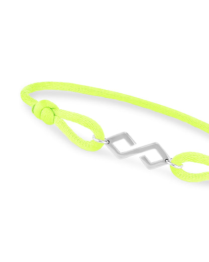 Bond Bracelet Silver - Yellow - KAREN WAZEN