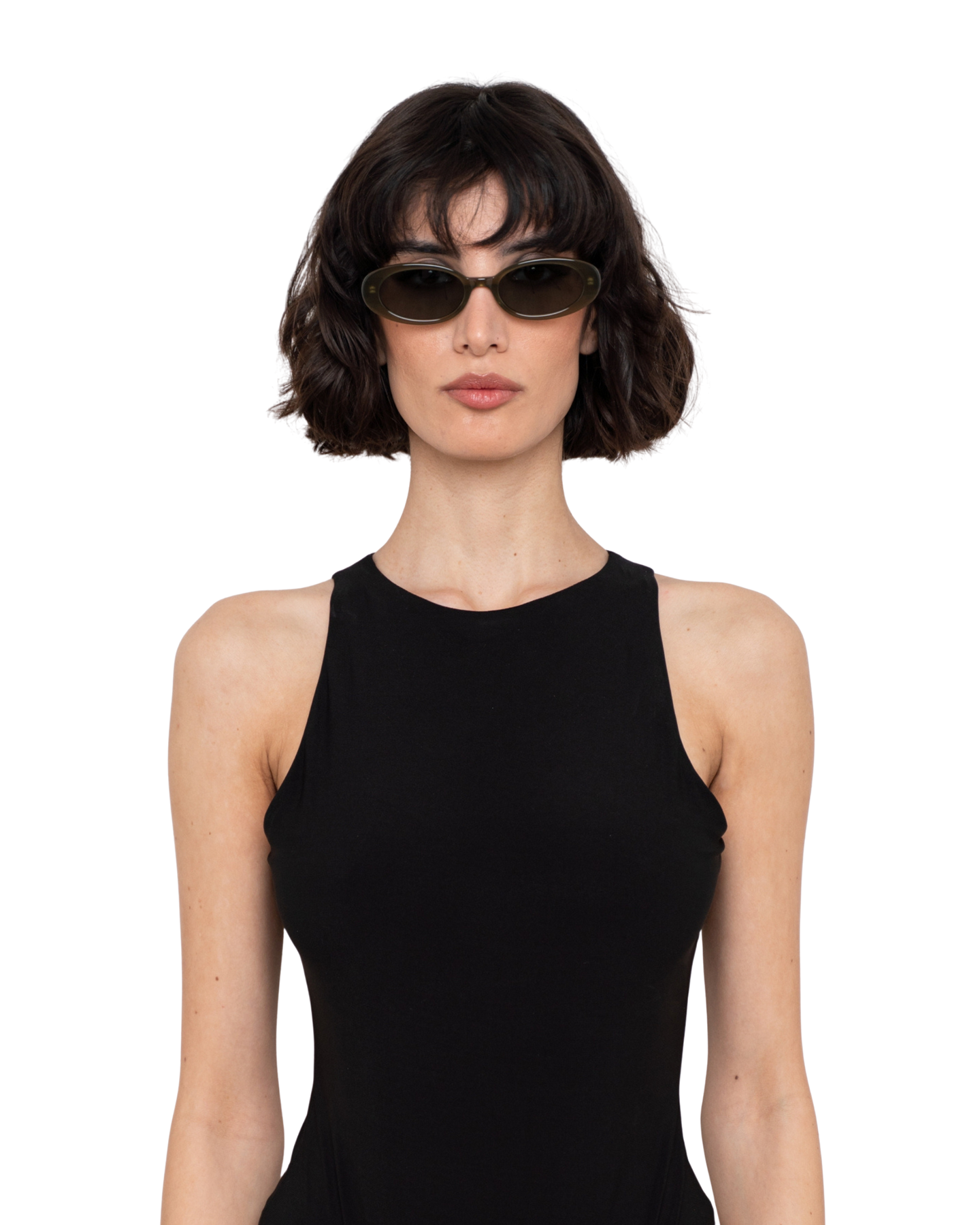Olivia - Khaki Sunglasses
