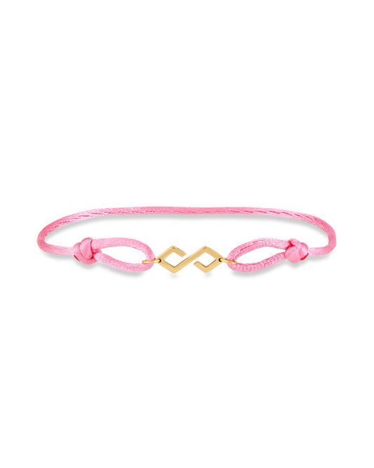 Bond Bracelet Gold - Pink