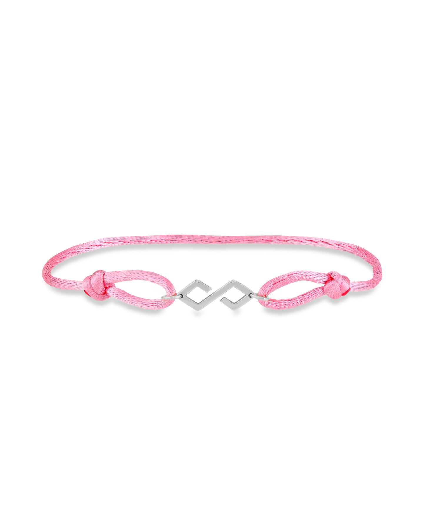 Bond Bracelet Silver - Pink