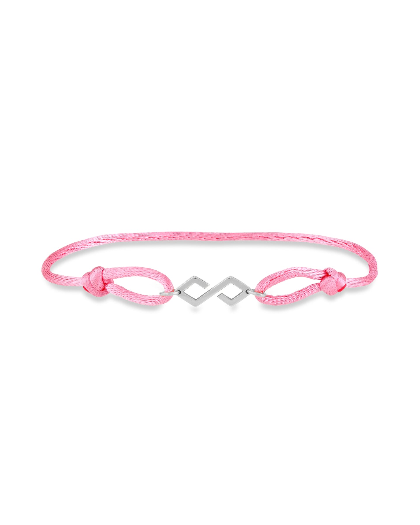 Bond Bracelet Silver - Pink