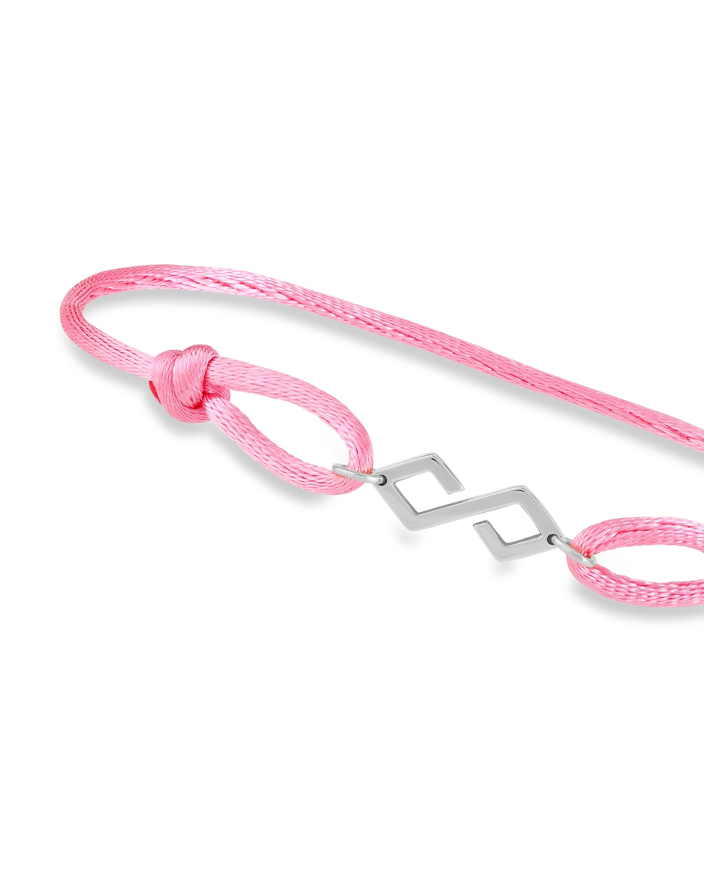 Bond Bracelet Silver - Pink