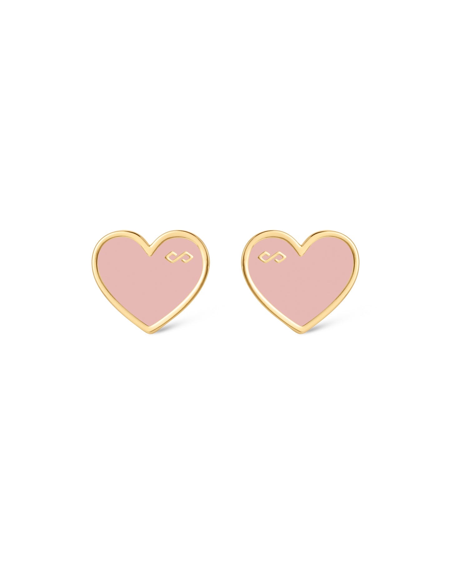 Love Me Earrings - Pink