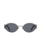Pam - Black on Silver Sunglasses