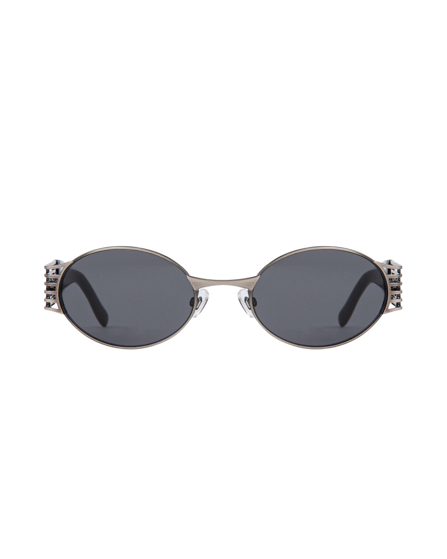 Pam - Black on Silver Sunglasses