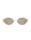 Pam - Mirror Gold Sunglasses