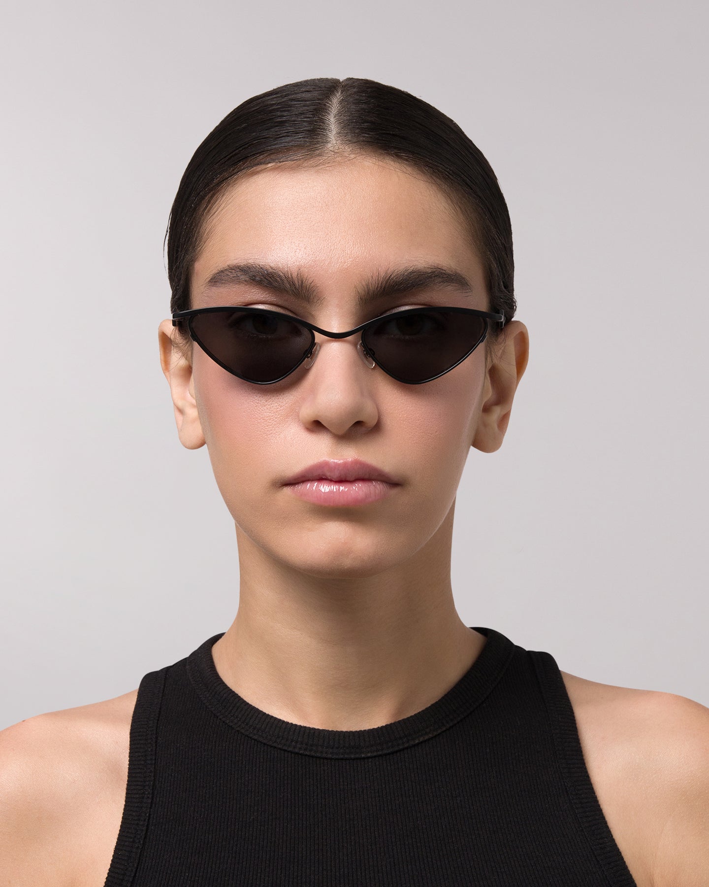 Zoe - Black - Sunglasses - KAREN WAZEN